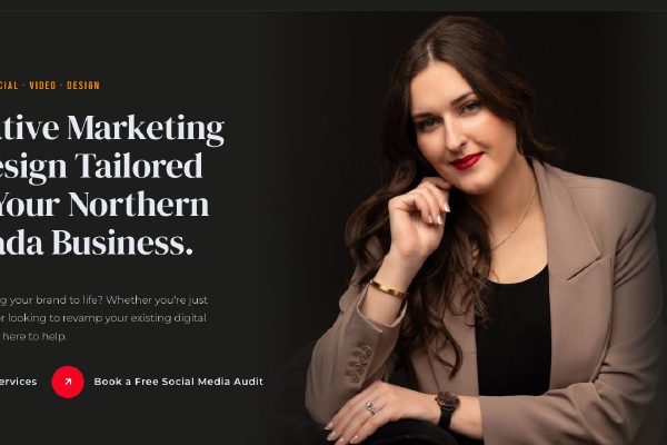 Agata Reilly Creative website screenshot